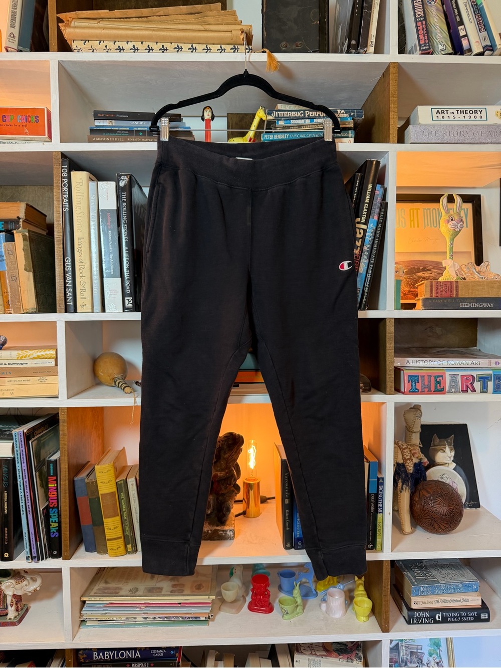 Champion Black Jogger Sweatpants